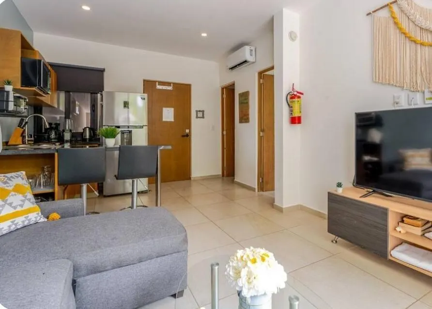 Modern 1 Bedroom Suite By Beach Great Location! Puerto Morelos 0*,  Mexico