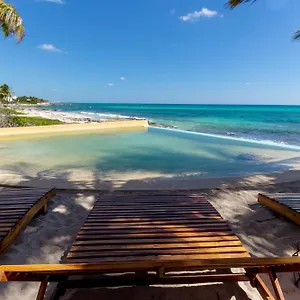 Angelina 28 Beachfront And Family - Modern And Relaxing Long - 20 Min From Cancun Airport Puerto Morelos